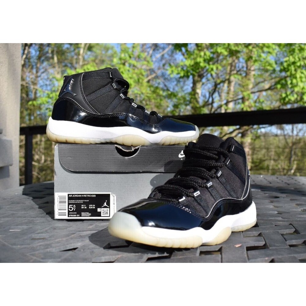 Nike Air Jordan 11 GS 'Jubilee 25th Anniversary'  378038-011  Youth Size 5.5Y